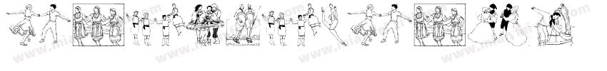 Dancing Days字体转换